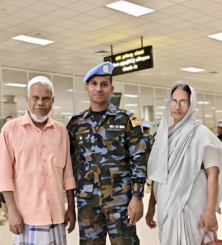 ஜக்கிய நாடுகள் சமாதானப்படையில் இணையும் வாய்ச்சேனை முகம்மது அக்ரம்